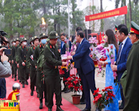 187 tân binh huyện Thường Tín phát huy truyền thống đất danh hương
